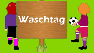 Waschtag bei den Kleinsten